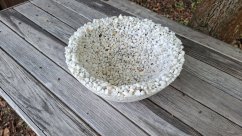 Herbrun Elara – prodyšný mrazuvzdorný kamenný květináč